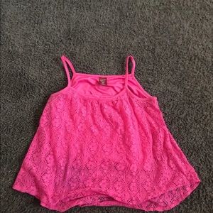 Pink tank top